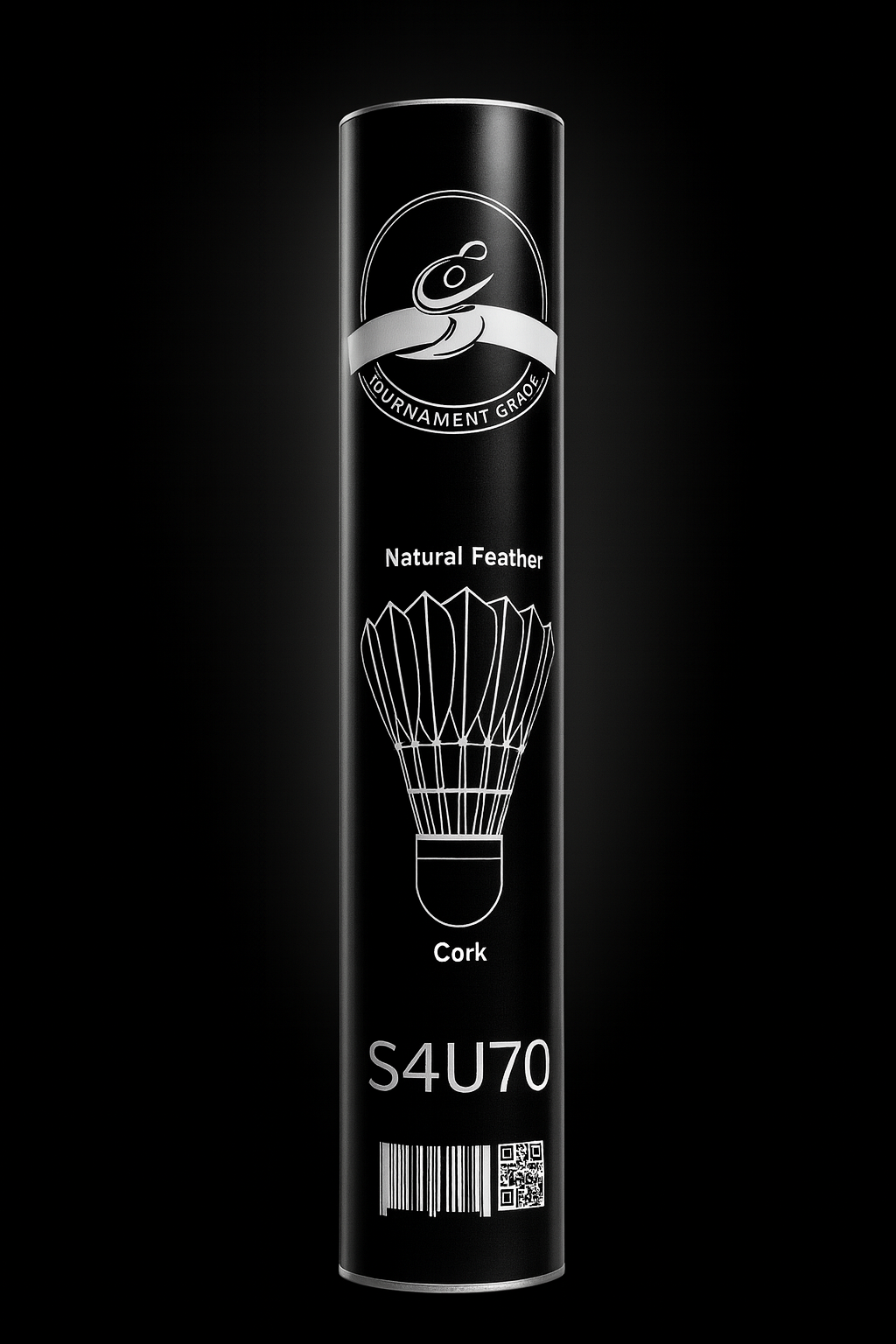 Sports4u Professional Grade Badminton Feather Shuttlecocks Tournament Grade 1 Tube