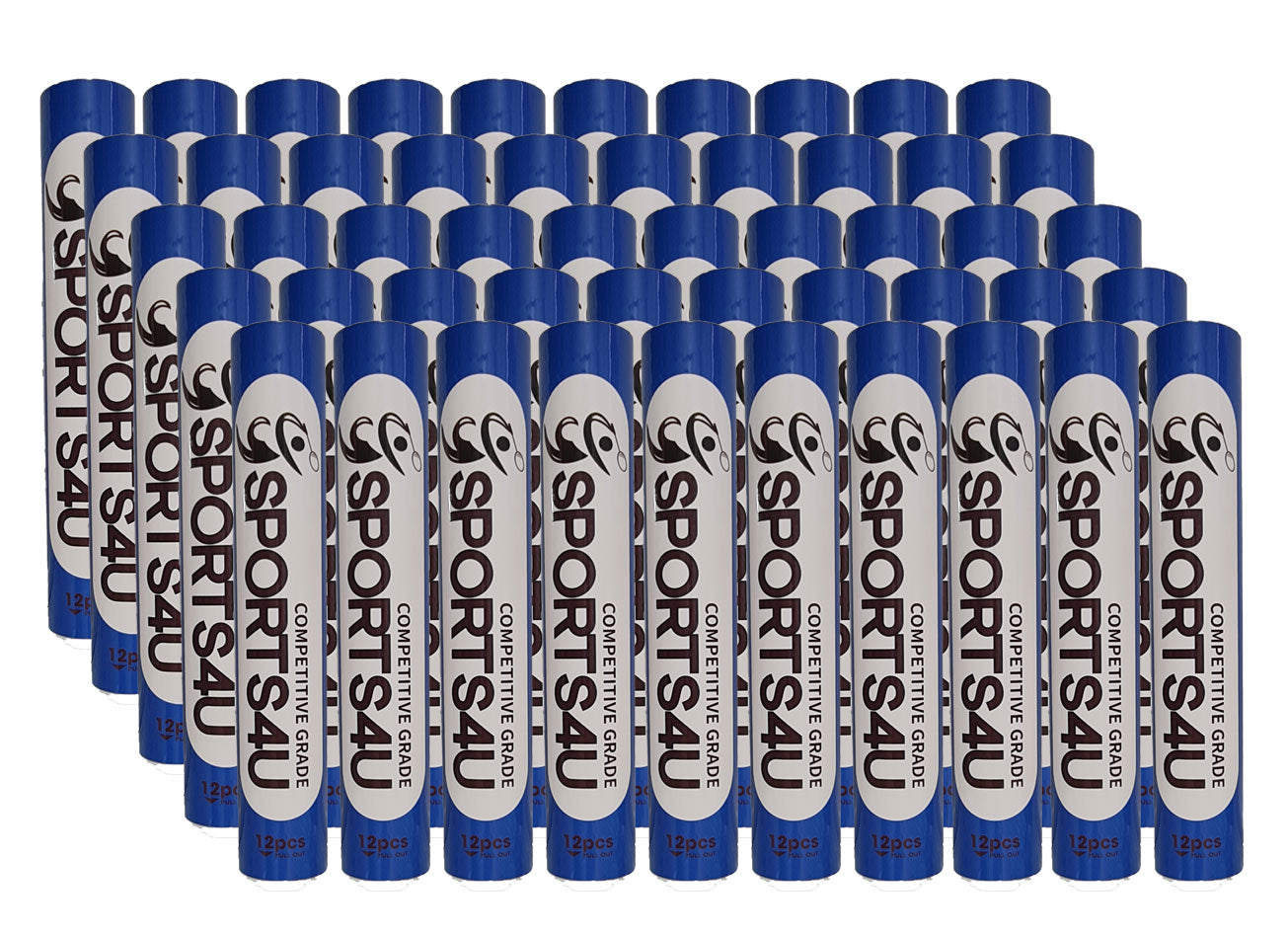 Sports4u Competition Grade 3in1 Badminton Hybrid Shuttlecocks 50 Tube