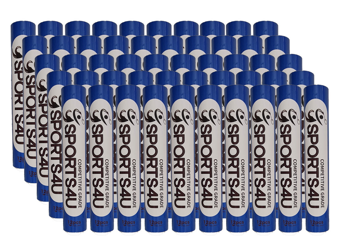 Sports4u Competition Grade 3in1 Badminton Hybrid Shuttlecocks 50 Tube
